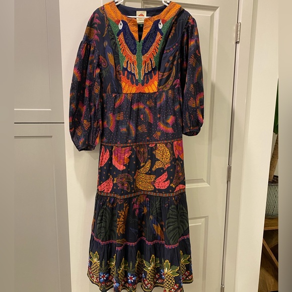 FARM Rio Colorful Maxi Dress - Picture 1 of 3